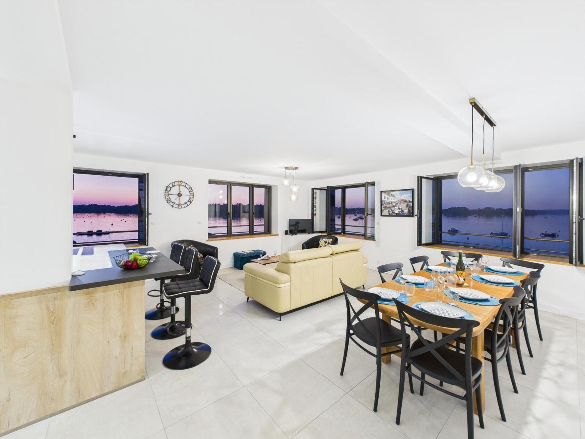 Appartement Vue Sur La Mer A L'Ile Tudy ! Eksteriør billede